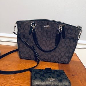 Coach purse and wallet.